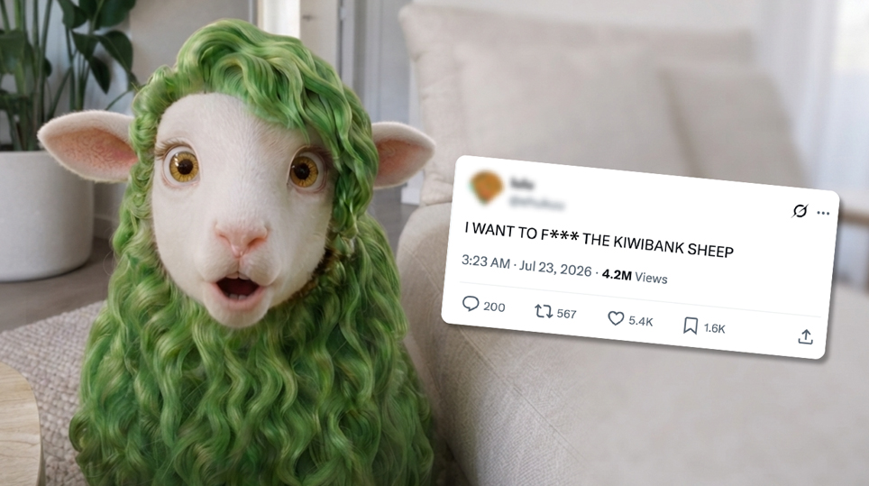 How Kiwibank's Buck the Sheep Became a Viral Sensation